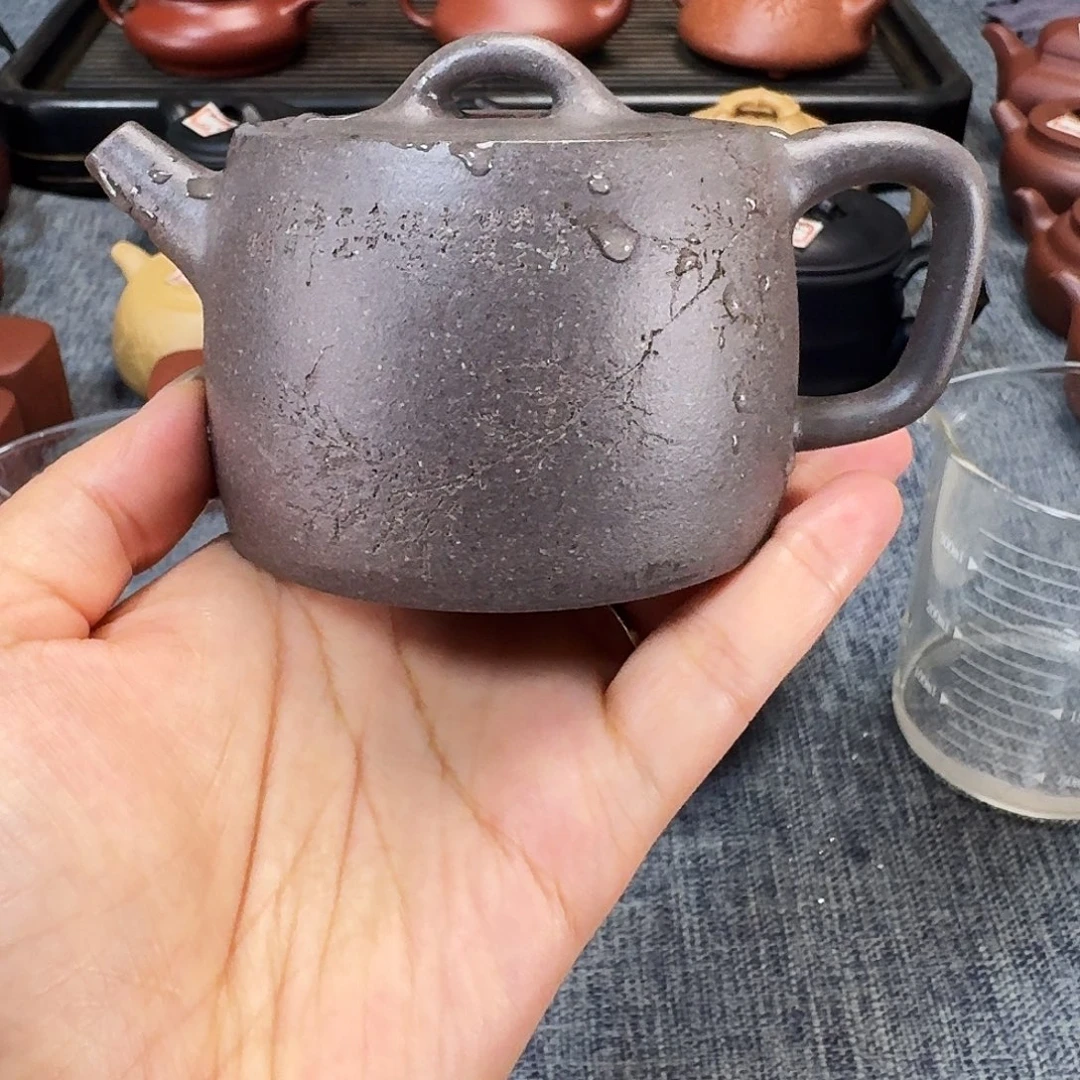 茶壶紫砂全手工紫砂壶井栏