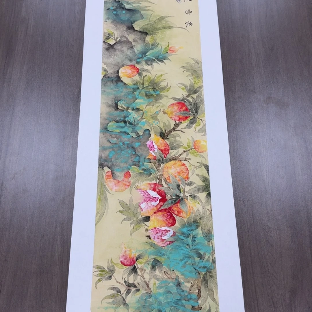 国画国画作品山水花鸟