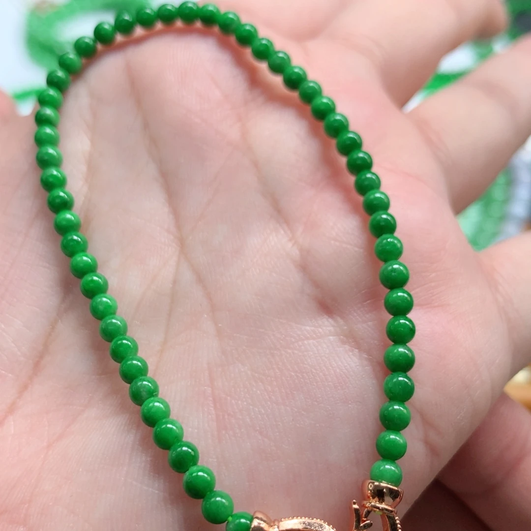 翡翠未镶嵌手链翡翠