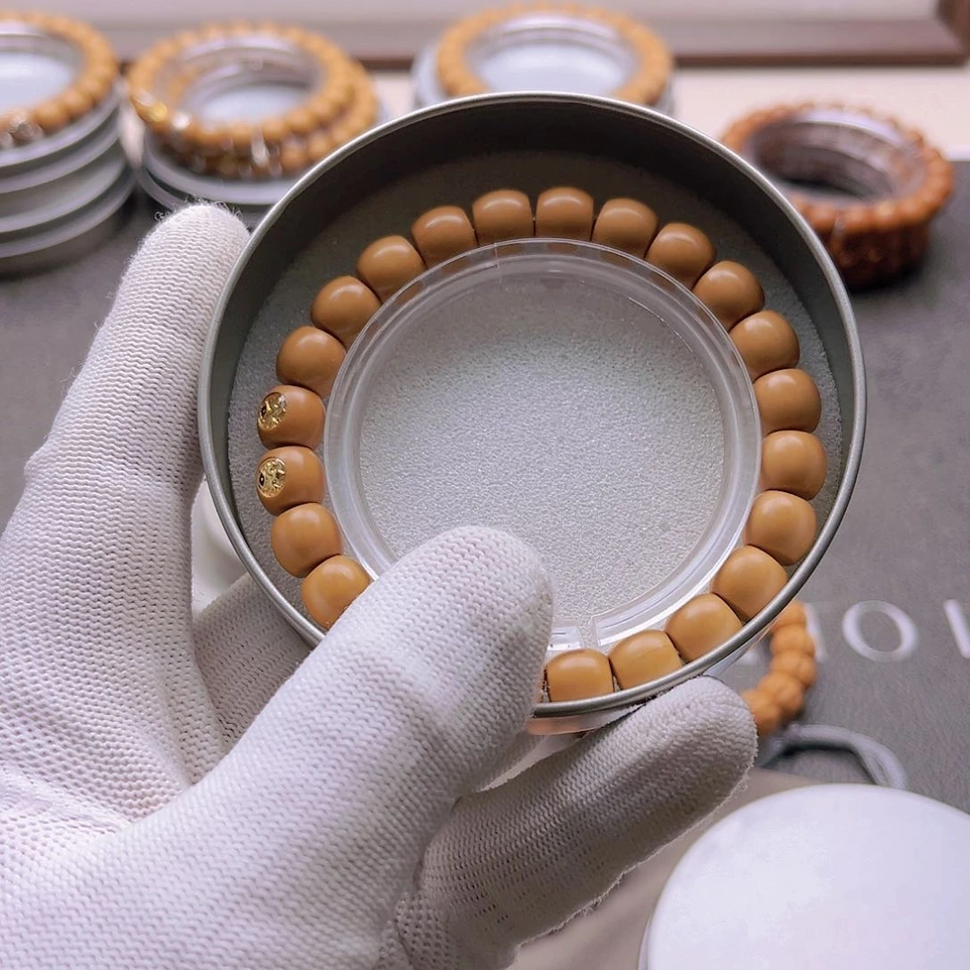 猴头核桃手串直切 双标 9.6精工