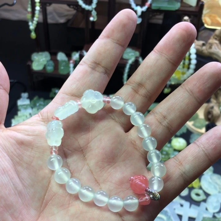 蛇纹石玉未镶嵌吊坠(不含链)j***r