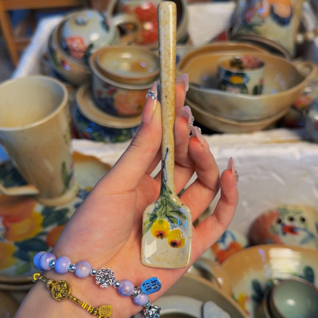 瓷片景德镇陶瓷手工手绘