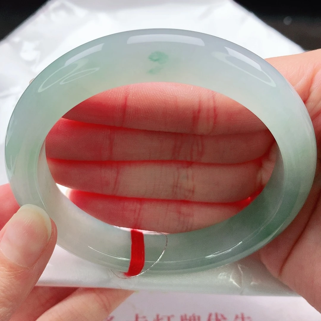 未镶嵌手镯翡翠60圈