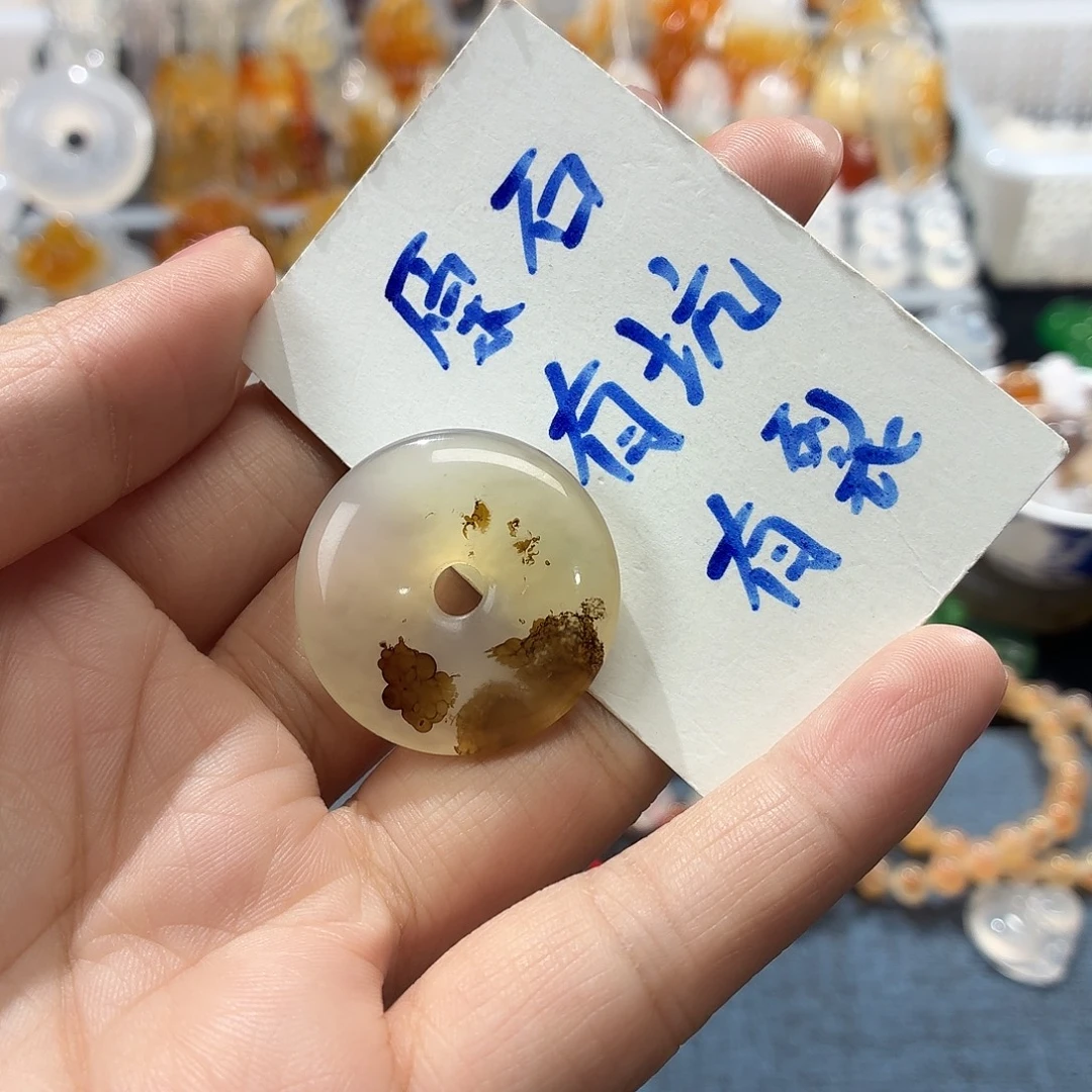 玛瑙/玉髓合金颈饰