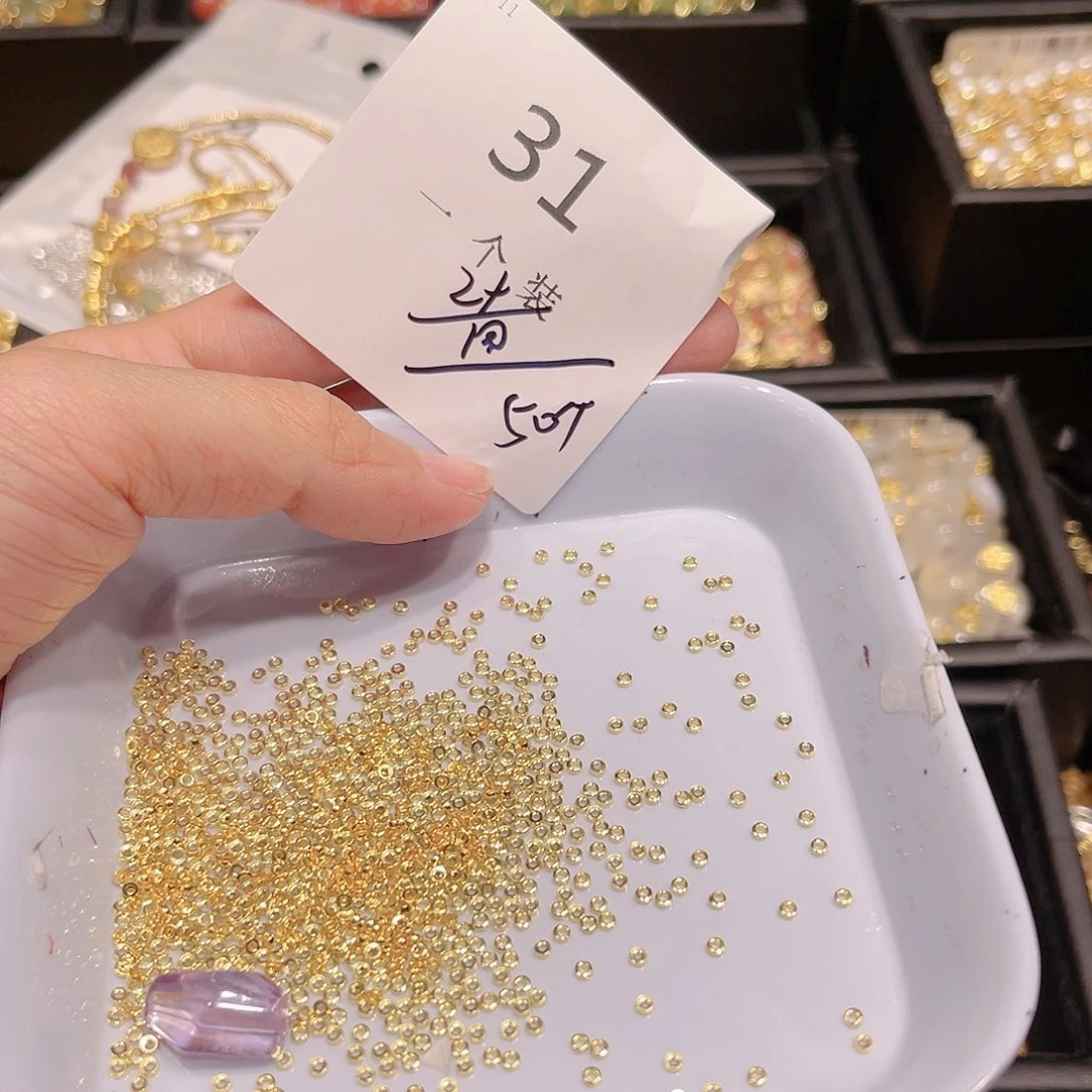 紫晶珠宝半成品银S925镀金镶嵌31