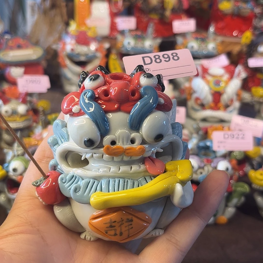 吴****泥塑纯手工茶宠摆件