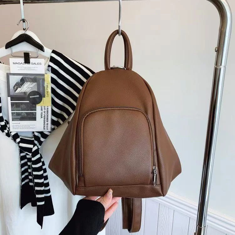 网红新款女包软皮背包2025流行百搭时尚多用简约大容量单肩斜挎包