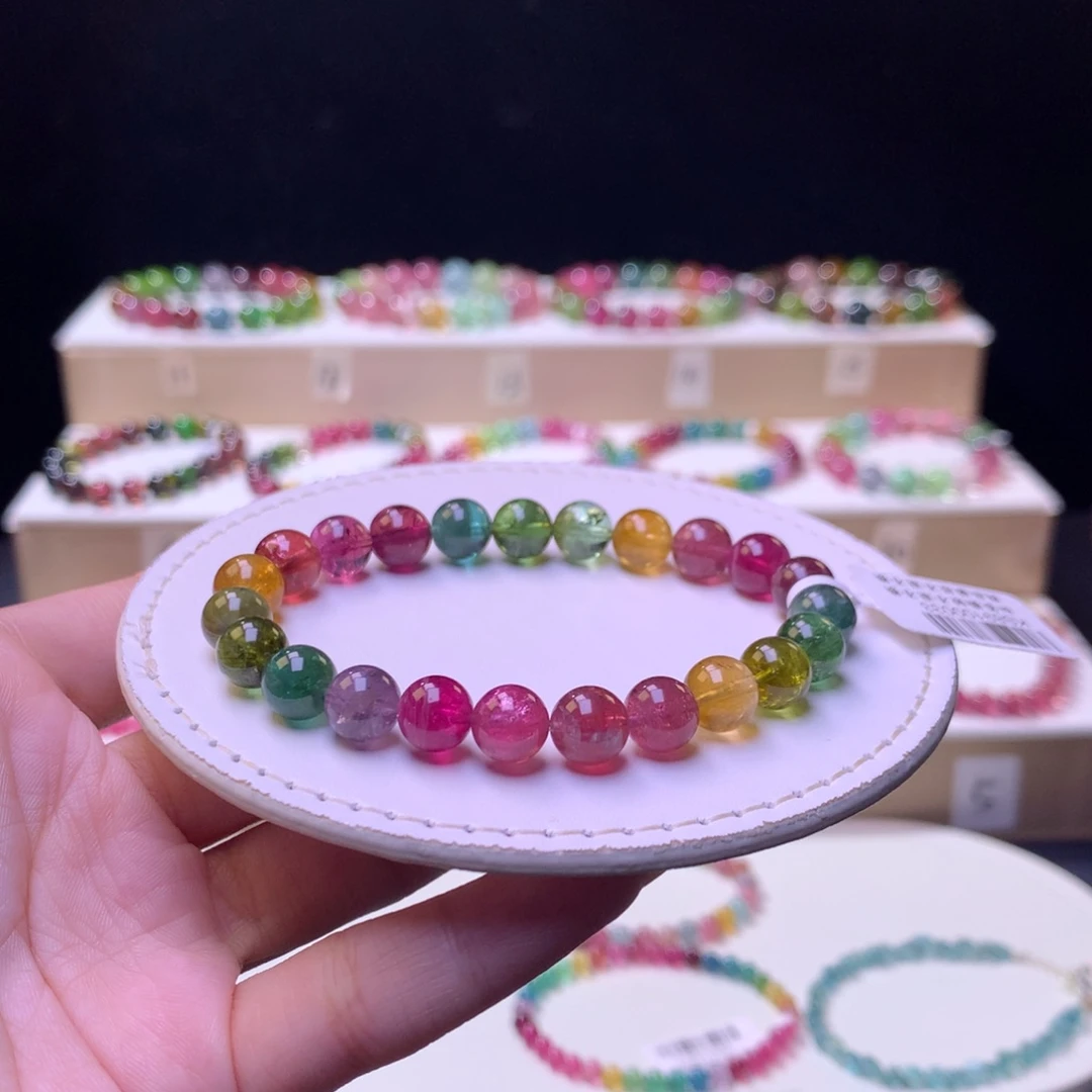 未镶嵌手链碧玺碧玺