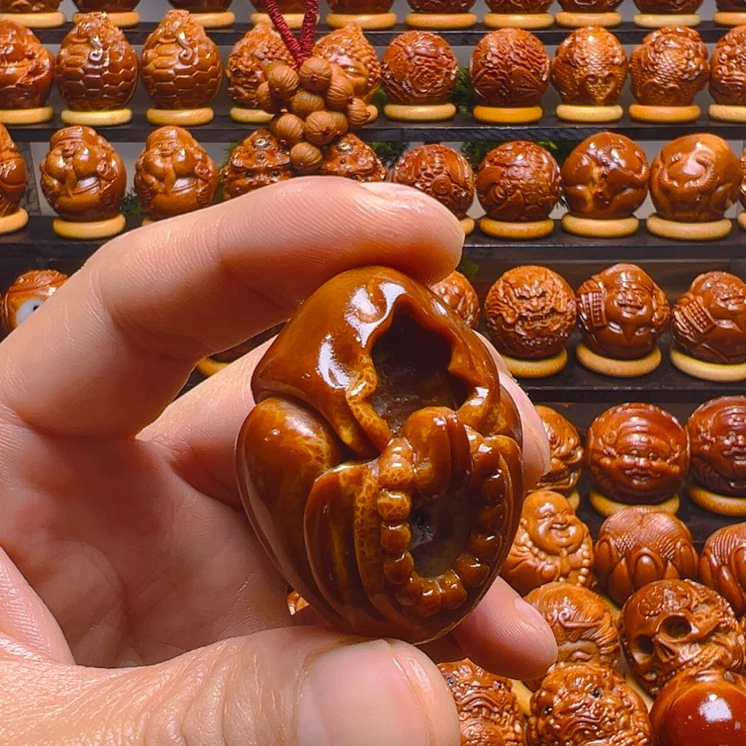 哇***塞手串/手链橄榄核无像佛一颗