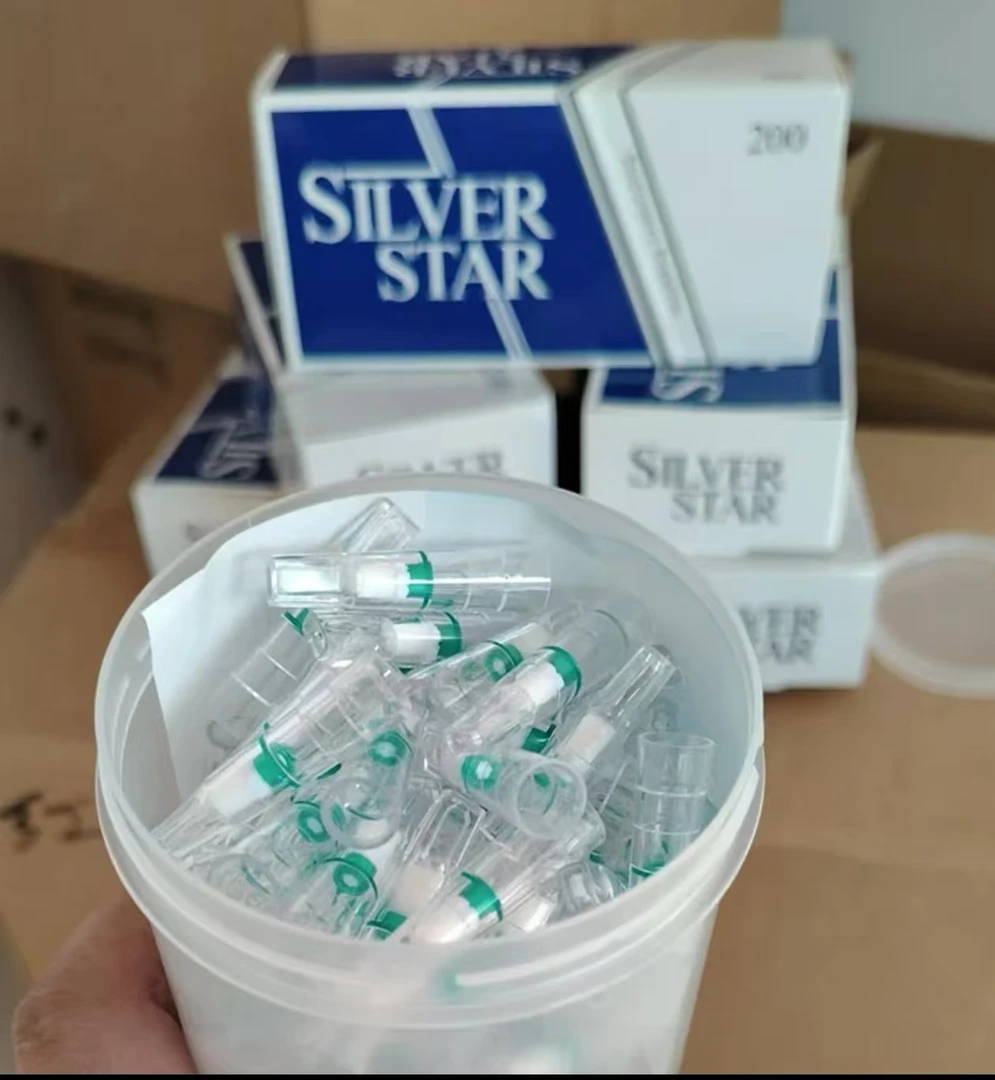 烟卷家用一次性空心过滤烟嘴粗中细高品质一盒200支