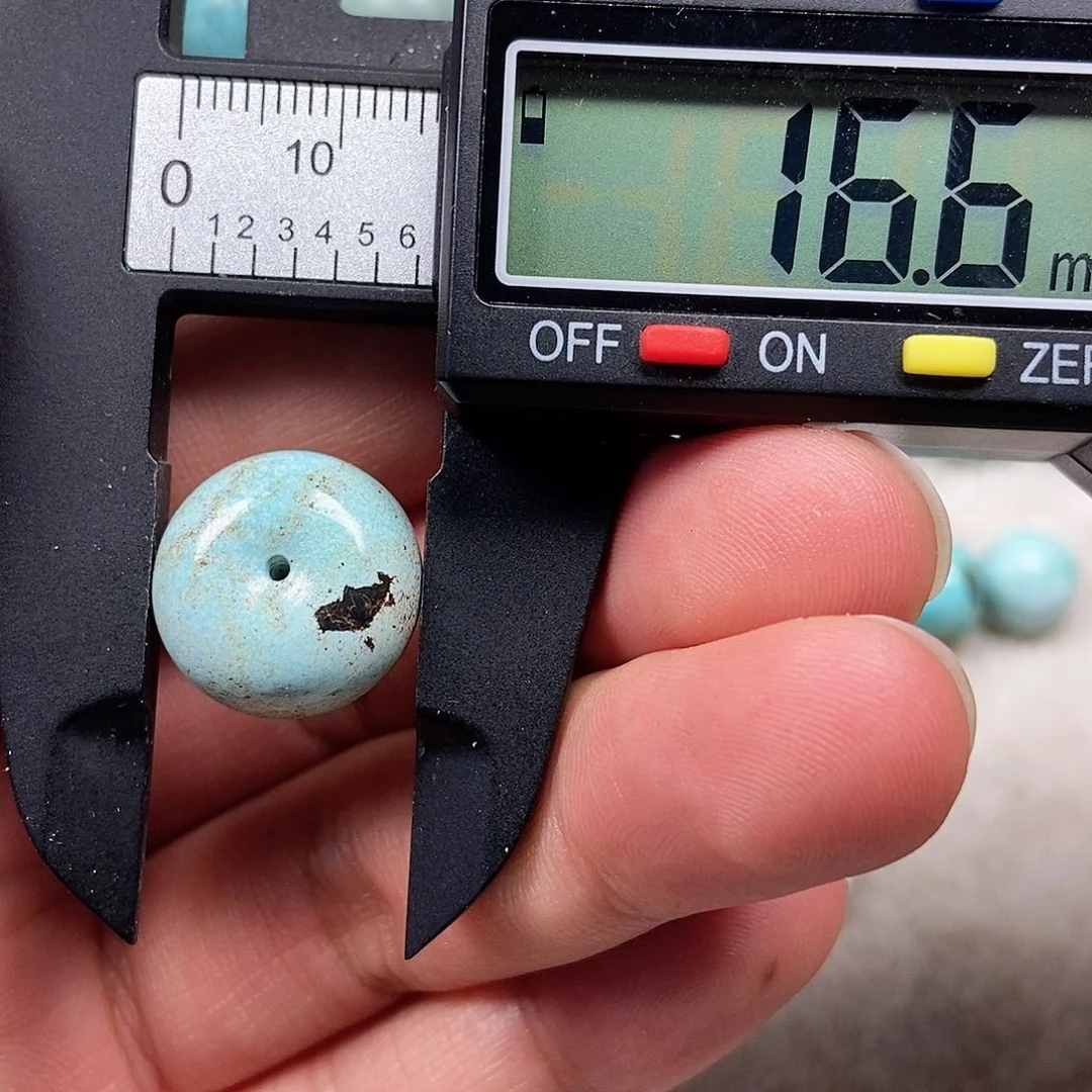 未镶嵌绿松石珠宝半成品