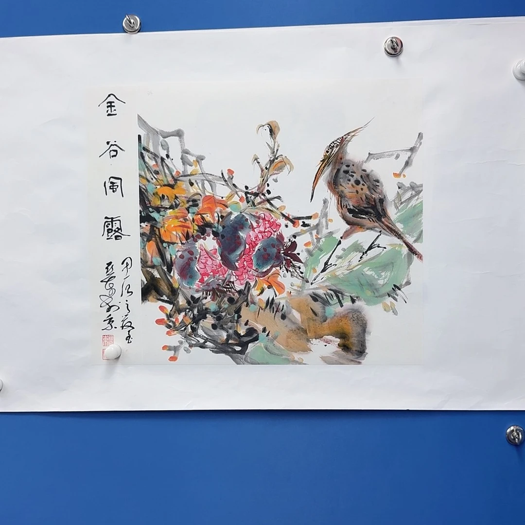 国画多次参加国内外大型展览交流