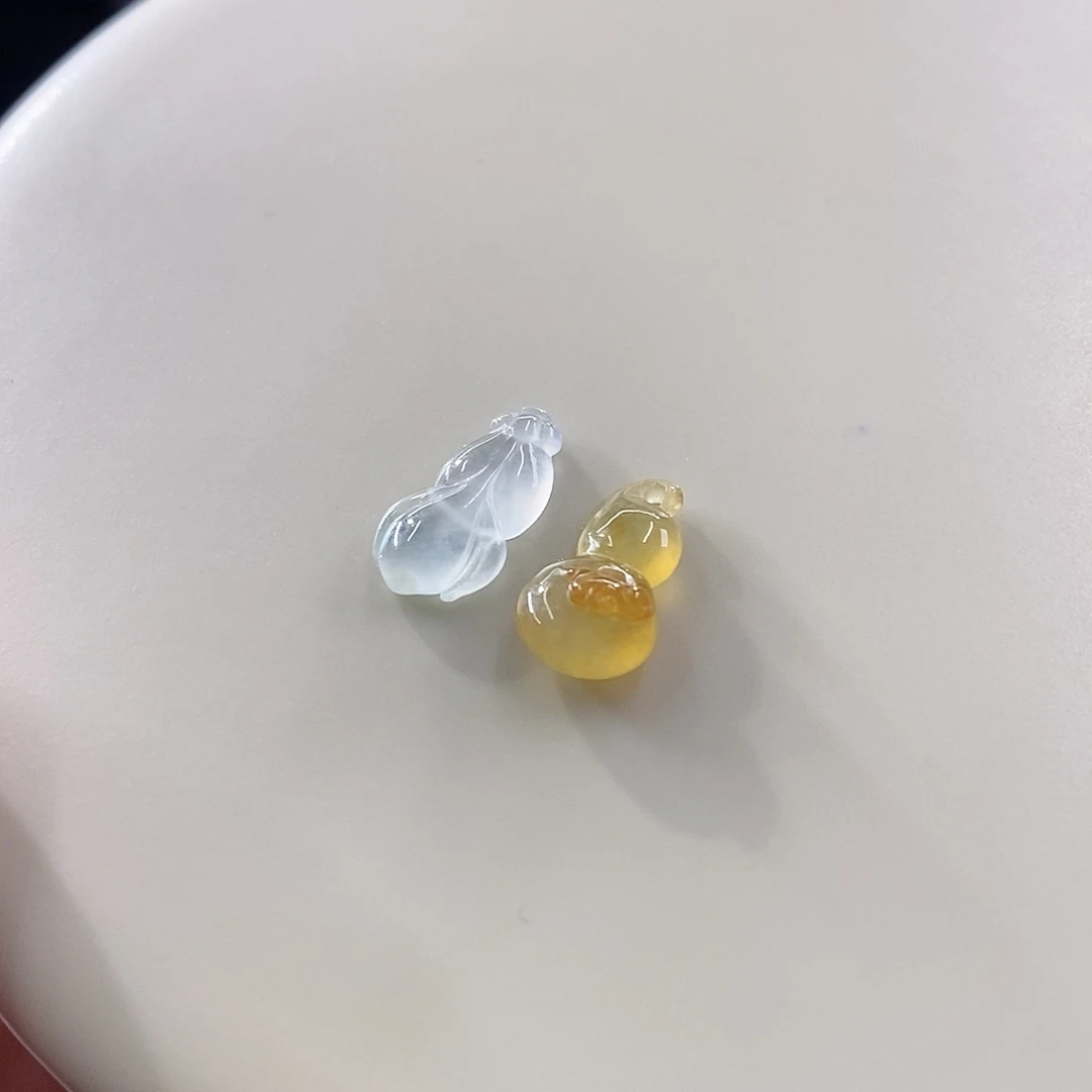 颈饰未镶嵌翡翠一对福利