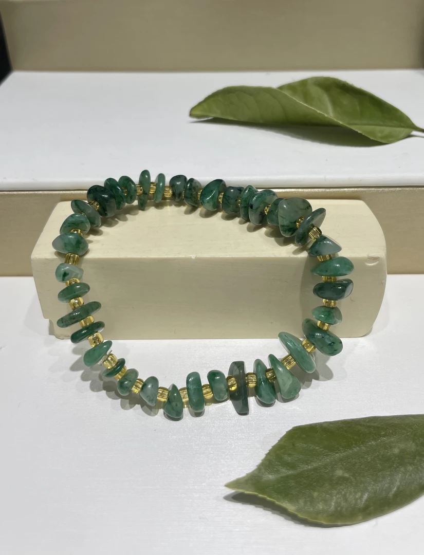 独山玉时尚简约手链未镶嵌