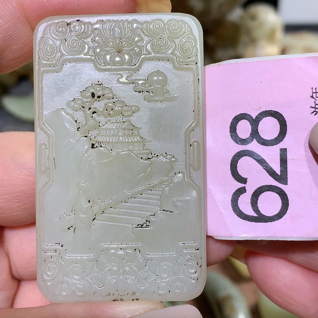 颈饰未镶嵌和田玉