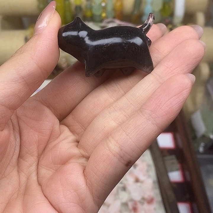 夏***夏蛇纹石玉未镶嵌项链吊坠