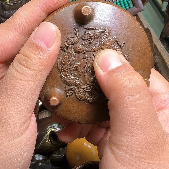 铜器办公室茶室摆件
