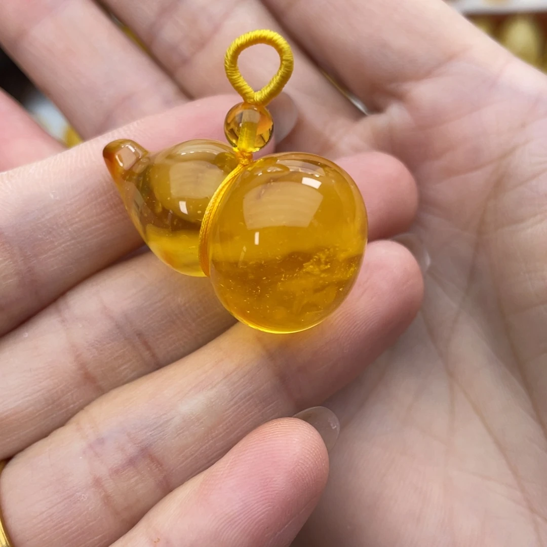 琥珀吊坠(不含链)未镶嵌