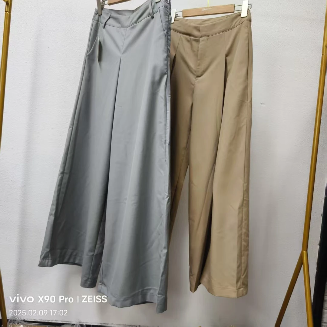 唯琳剪标 7仓S2-2-3279款 大阔腿高腰休闲裤