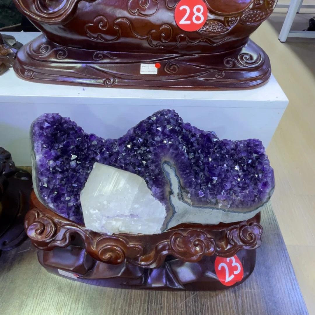 未镶嵌大型摆件（非配饰）紫晶