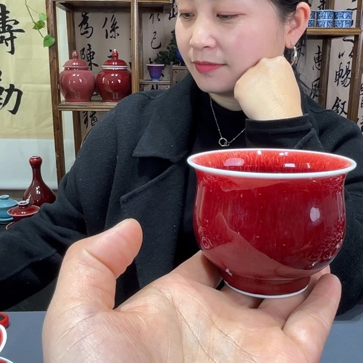 景德镇陶瓷福桶杯全品