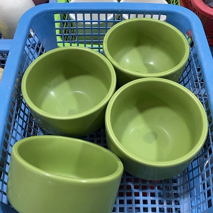 陶盆有孔 瑕疵针孔漏釉介意勿拍外高 6外口10