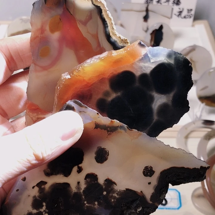 玛瑙/玉髓珠宝半成品合金疯***头