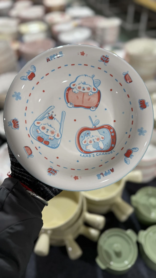 釉下彩陶瓷家用碗