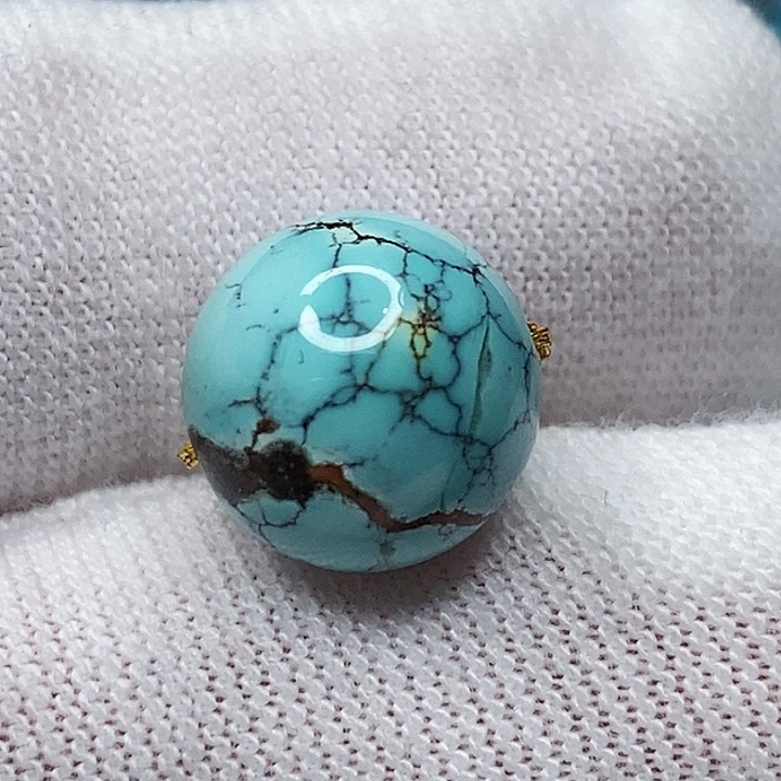 未镶嵌绿松石天然原矿 带武汉地大证书