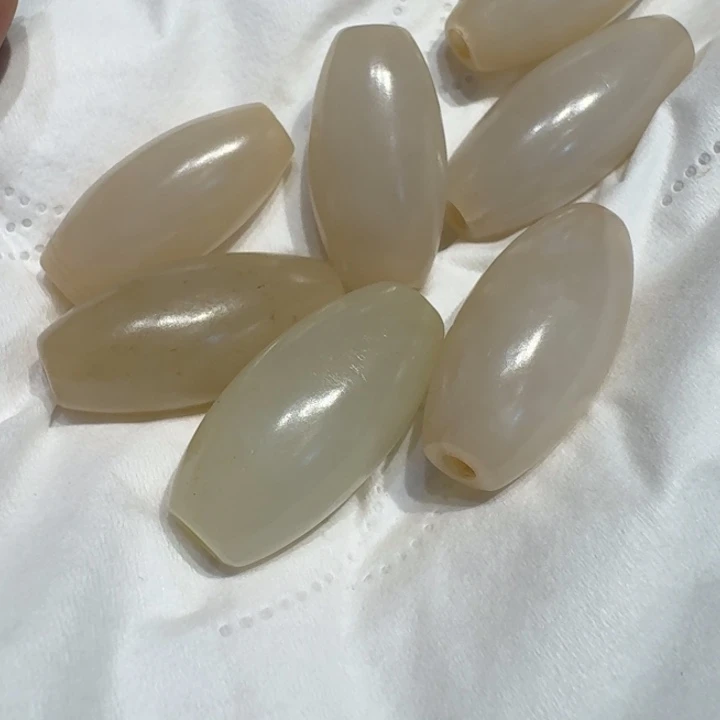 和田玉未镶嵌挂件琼*