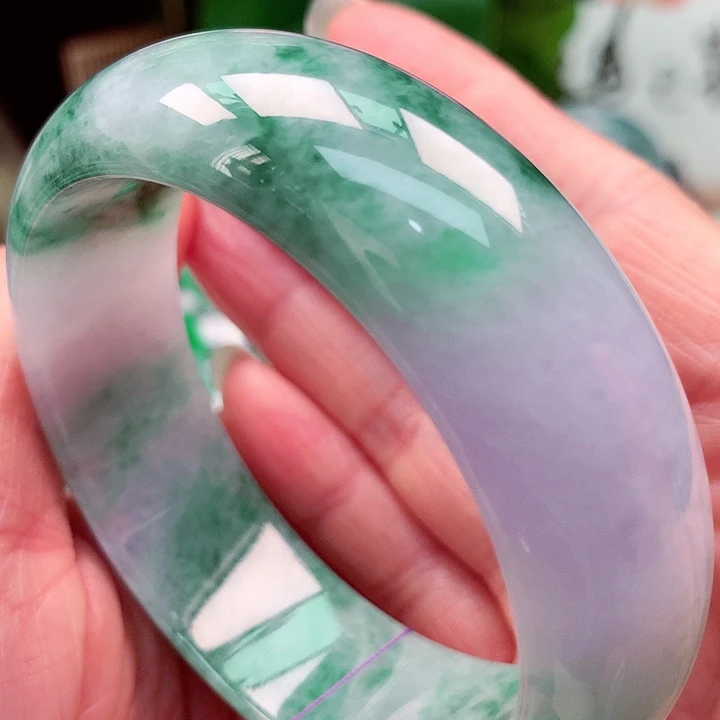 翡翠未镶嵌手镯天然翡翠手镯