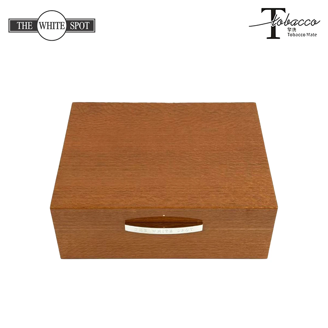 官方正品英国进口TheWhiteSpot高档雪松木雪茄保湿盒木质