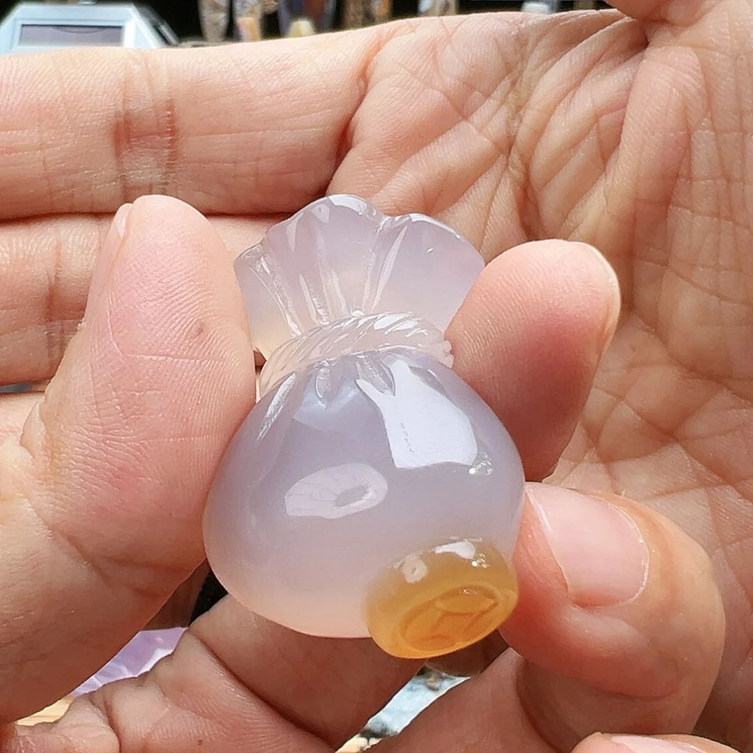 未镶嵌玛瑙/玉髓珠宝半成品