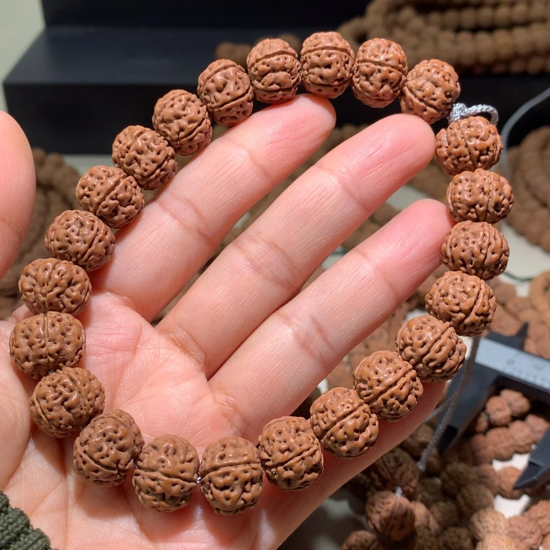 金刚菩提吊坠暮**风老树王手串13.9