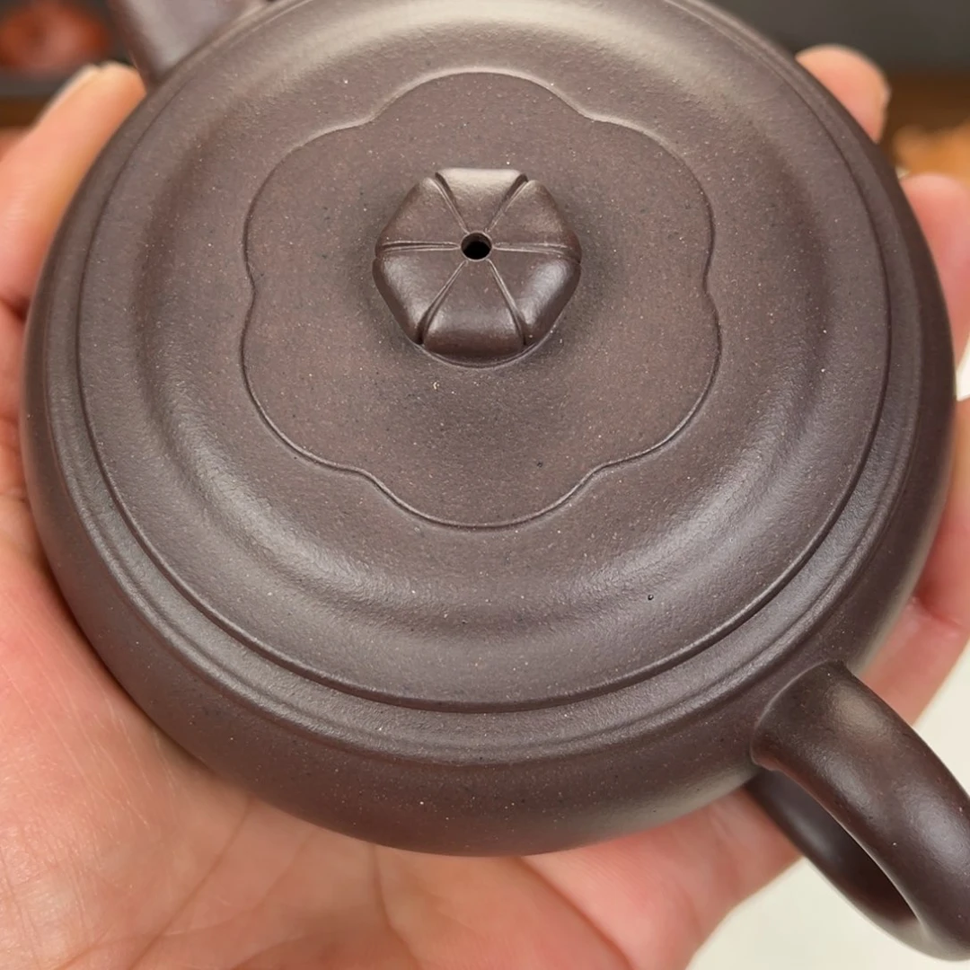 紫砂茶壶晨**事半手工制作179