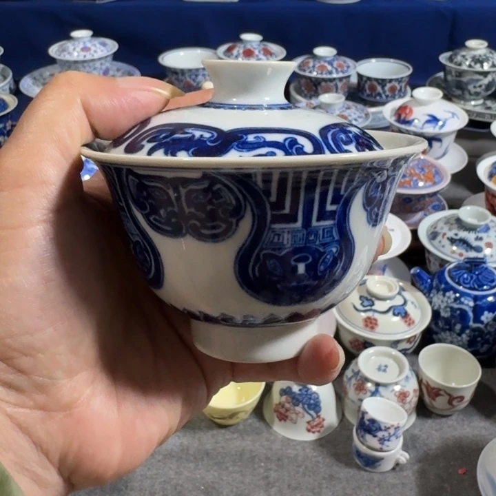 景德镇手工手绘杯