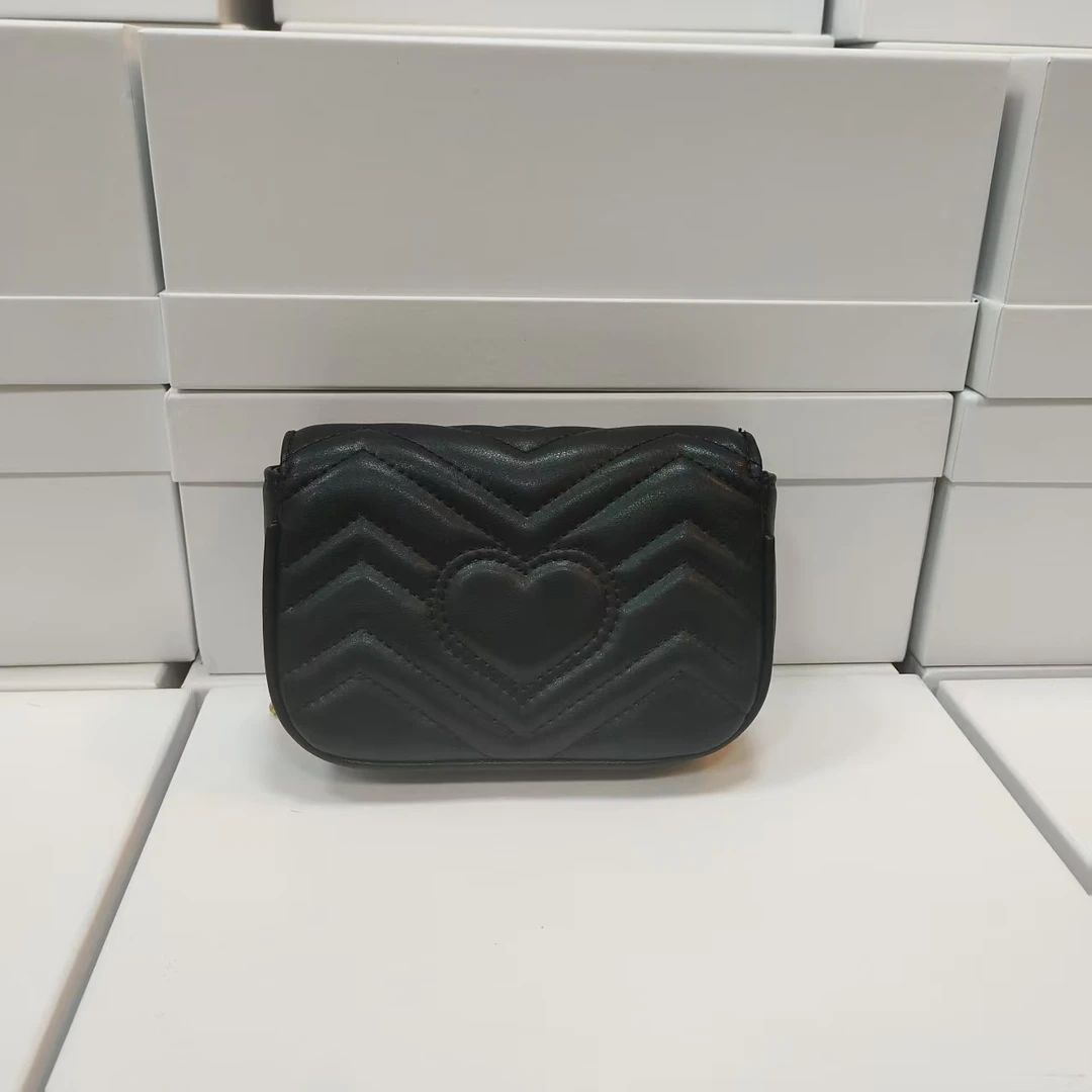 手工锁扣优雅风做旧轻奢风斜挎包荔枝纹零钱包机能风