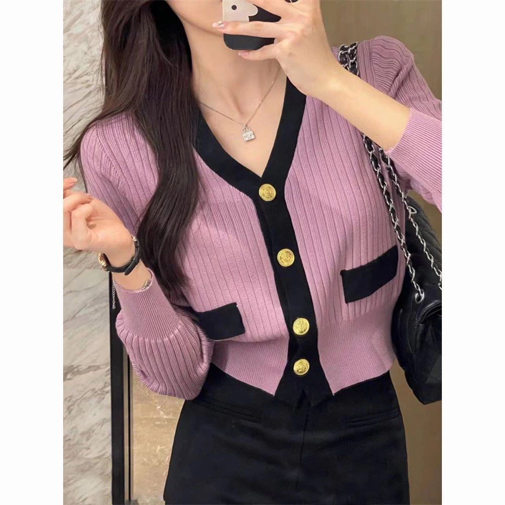 辣妹秋季女款针织衫