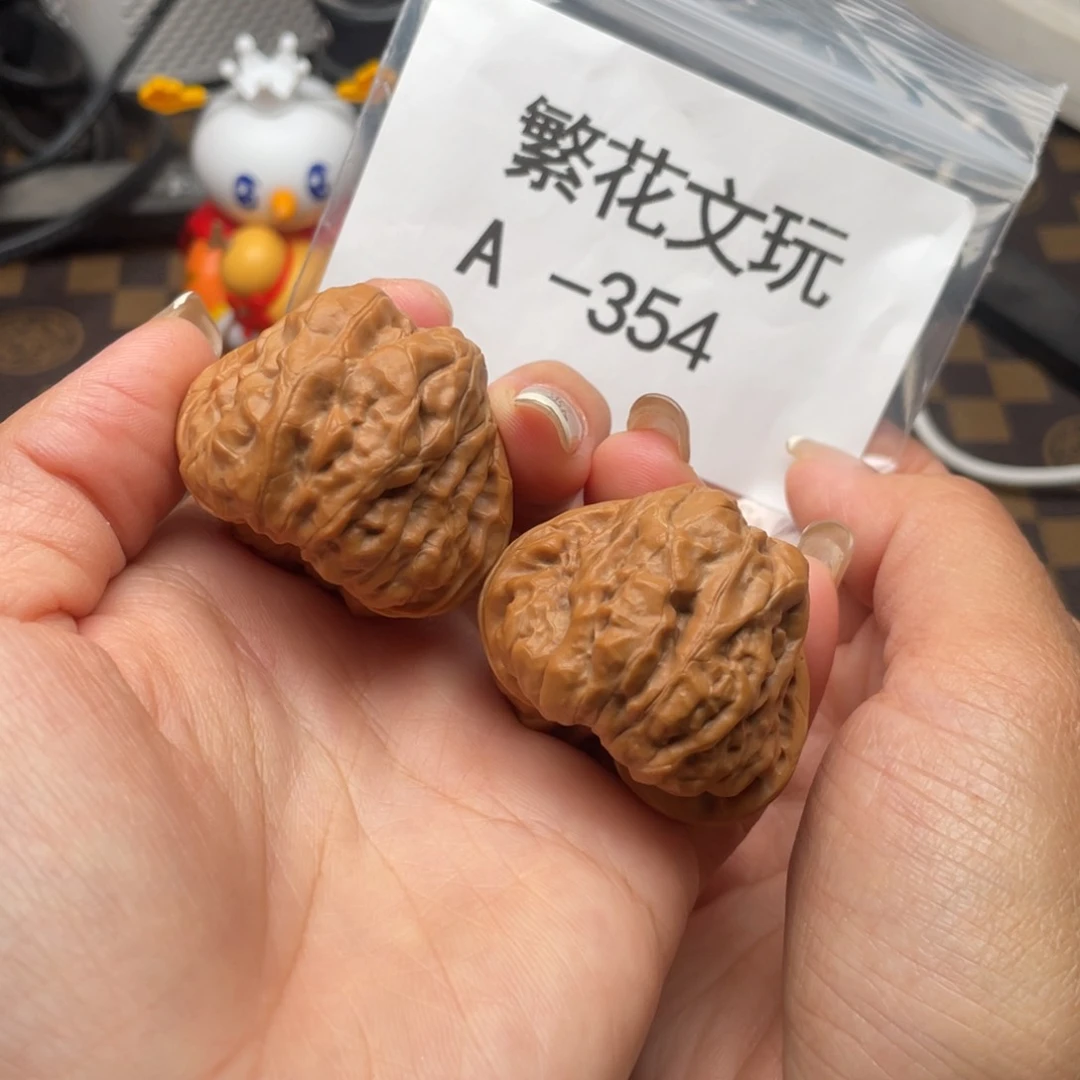 文玩核桃把件41尺寸三角蛙