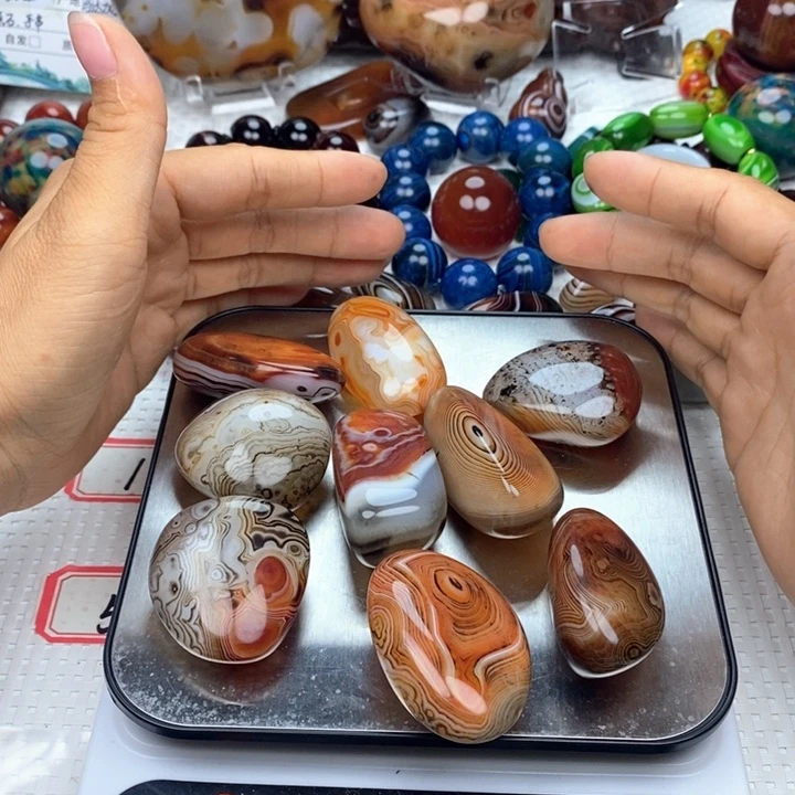 海***蓝未镶嵌颈饰玛瑙/玉髓