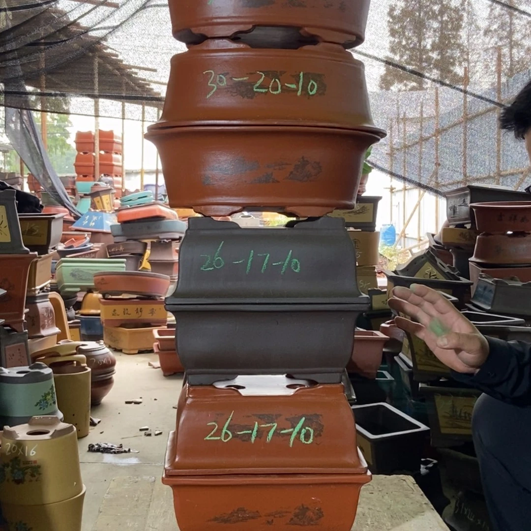 紫砂花盆紫砂紫砂