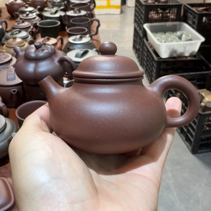 紫砂茶壶原矿原石的制作方法