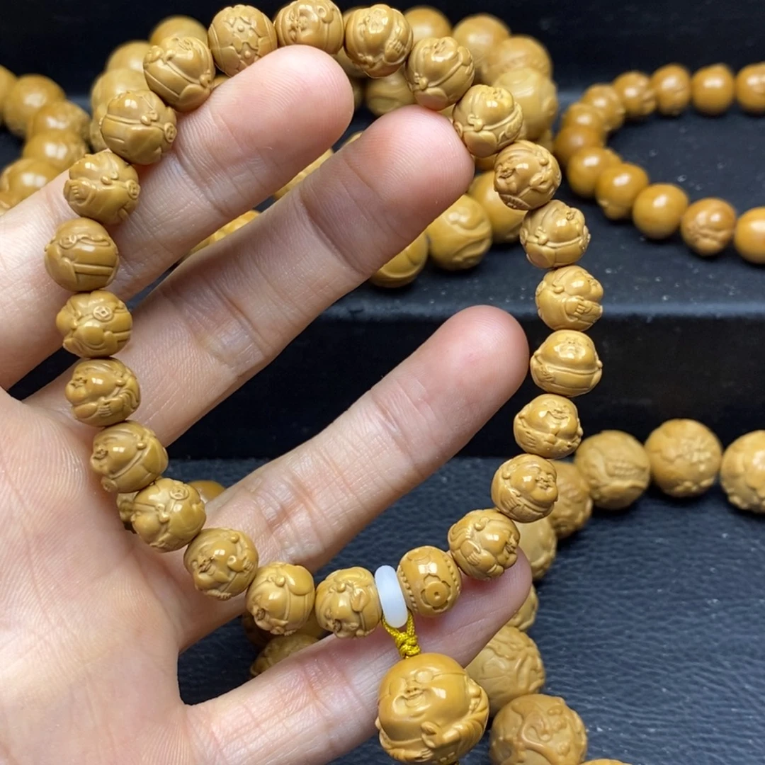 手串猴头核桃小财神