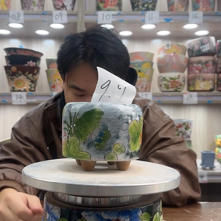 花盆紫砂瑕疵瑕疵9.9