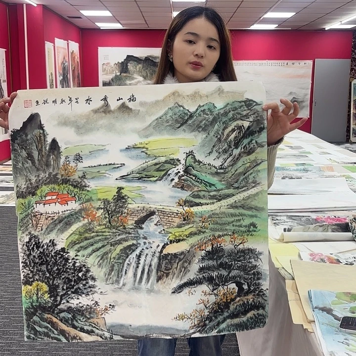 国画国画纯手绘精品佳作