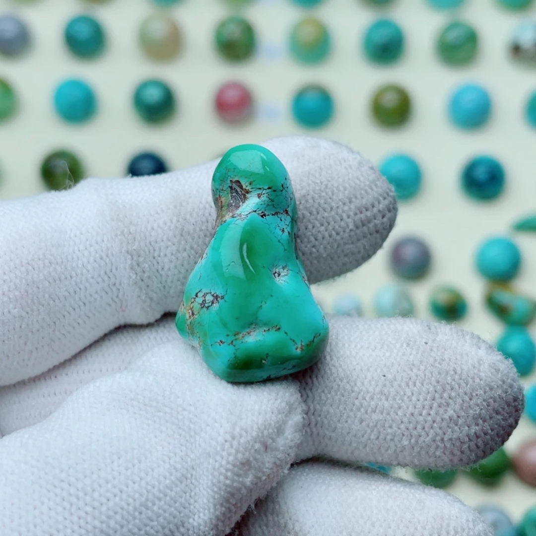 绿松石珠宝奇石未镶嵌