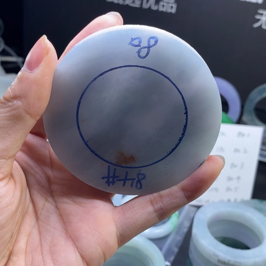 曦****定制翡翠未镶嵌板料发一个