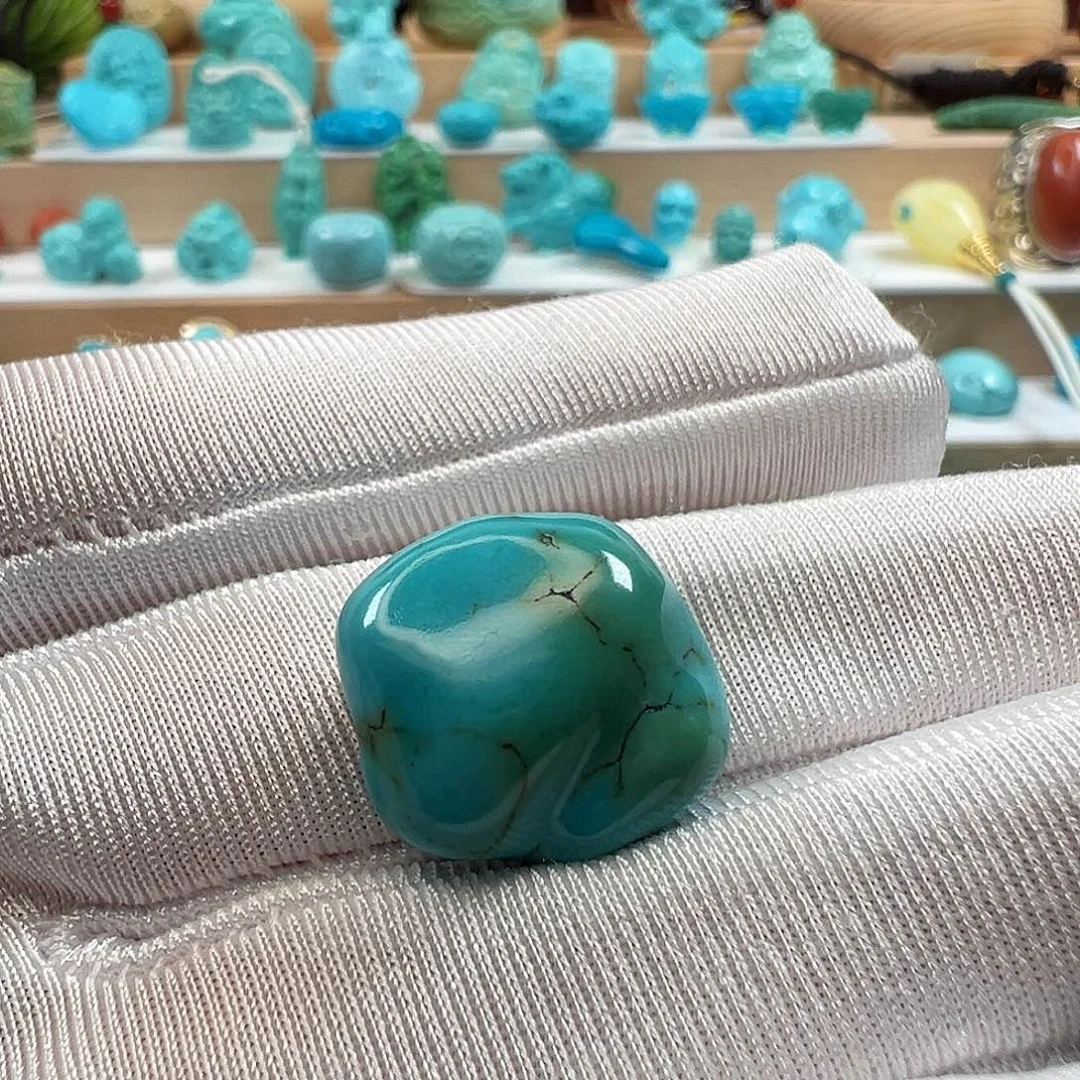 未镶嵌绿松石项链