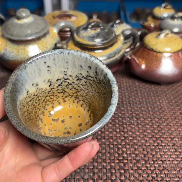 茶杯紫砂直水缸杯180 C