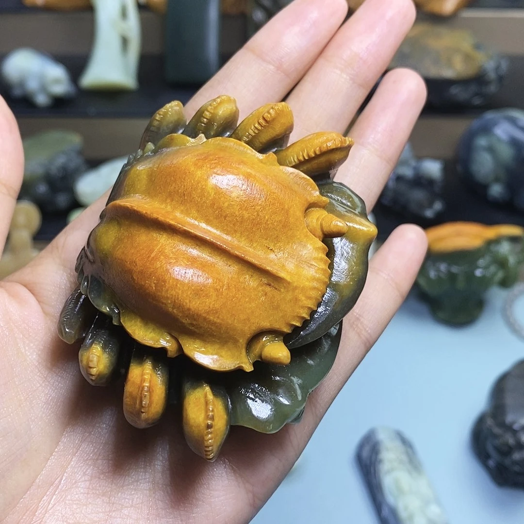 【闪购商品】颈饰未镶嵌和田玉花*